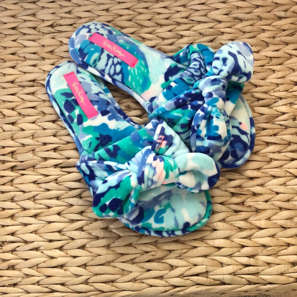 Lilly Pulitzer Slippers Never Worn